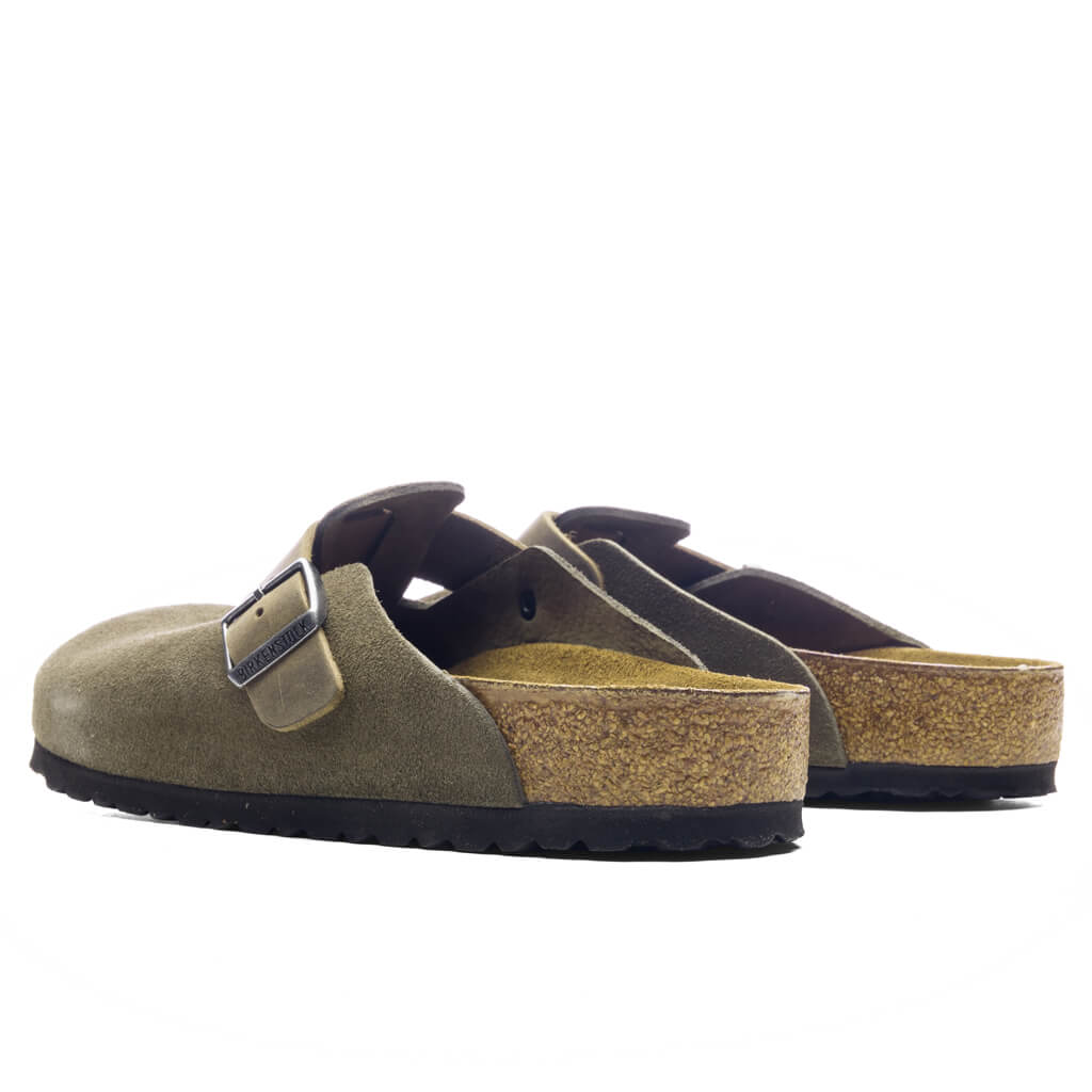 Boston Mixed Leather - Thyme