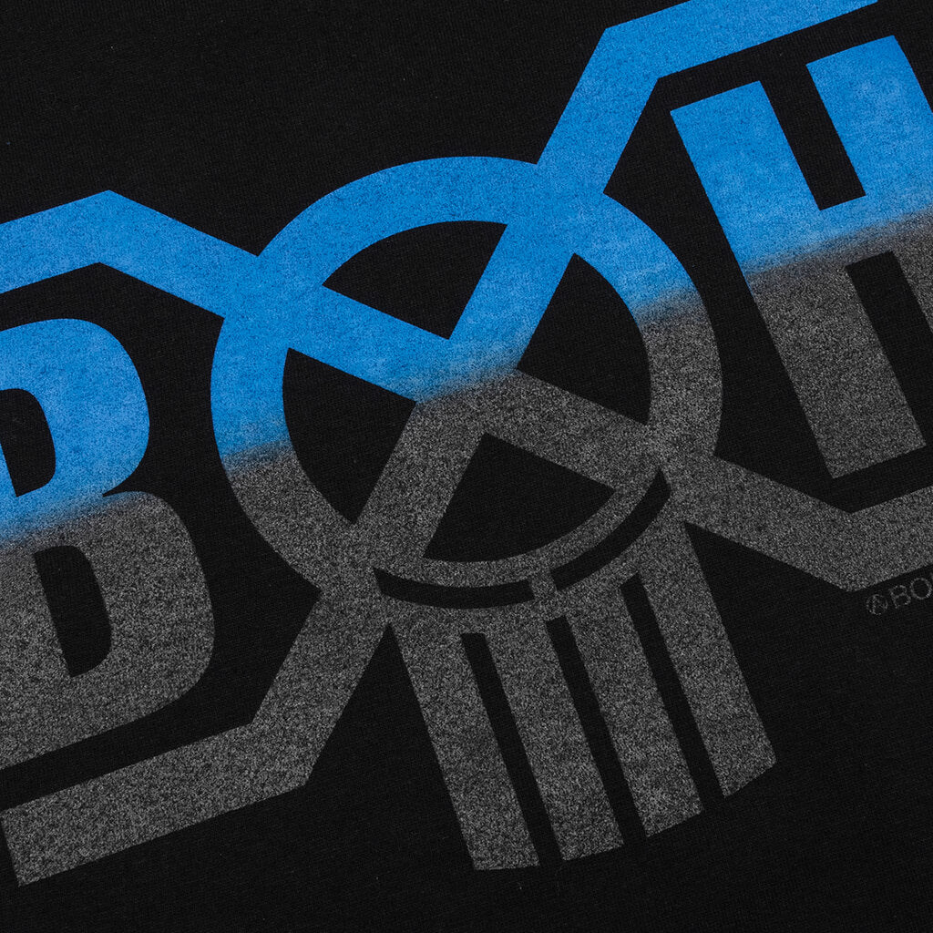 BxH Gradation Logo Tee - Black/Blue