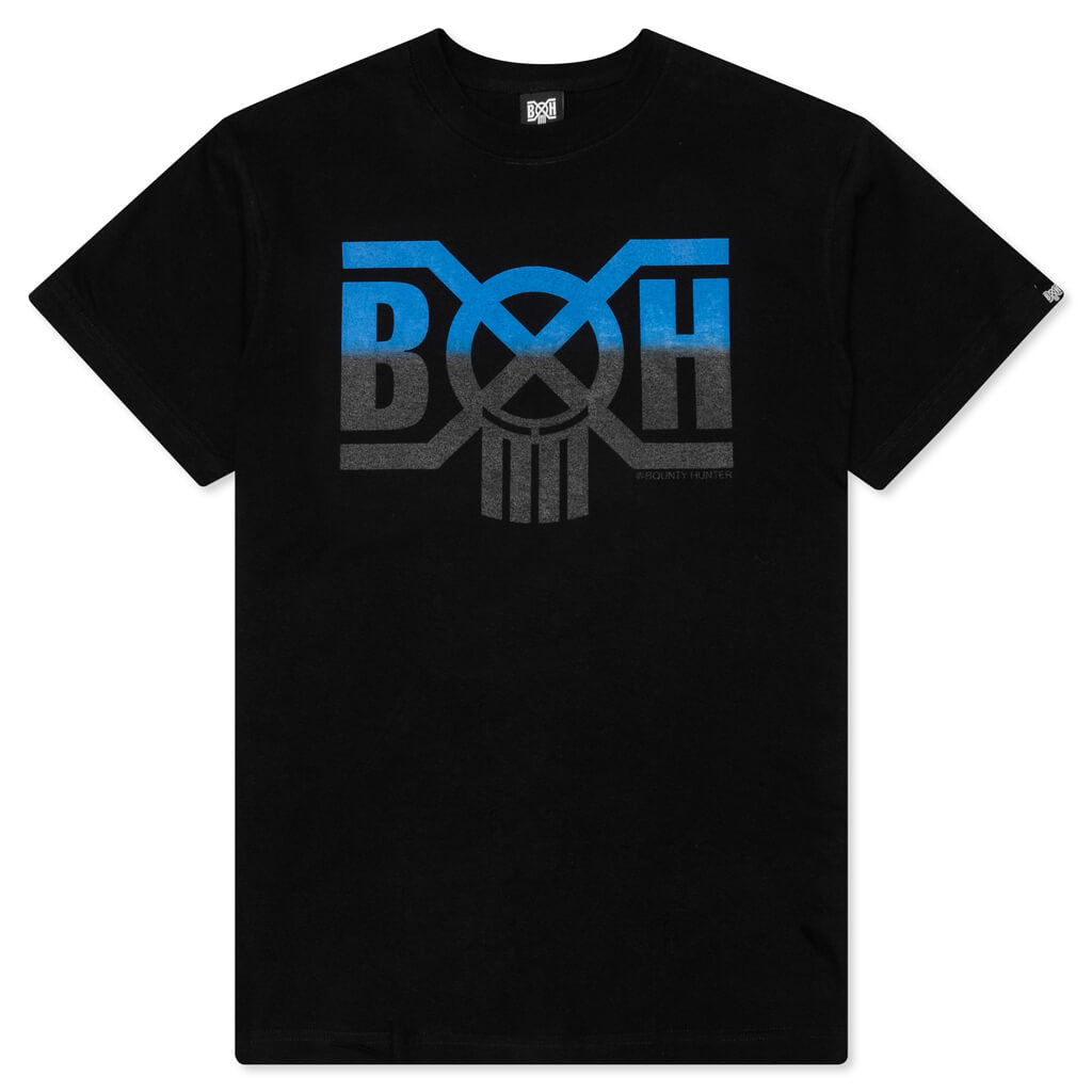 BxH Gradation Logo Tee - Black/Blue