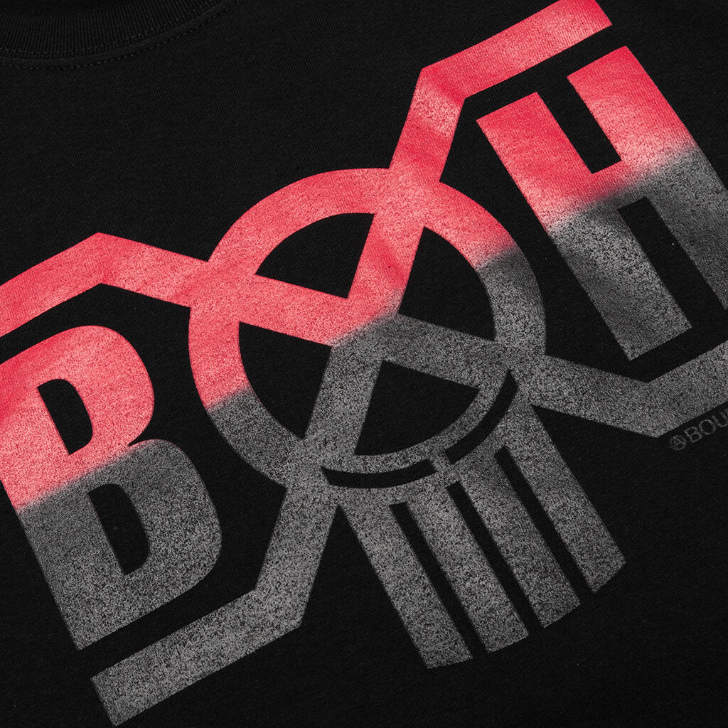 BxH Gradation Logo Tee - Black/Red