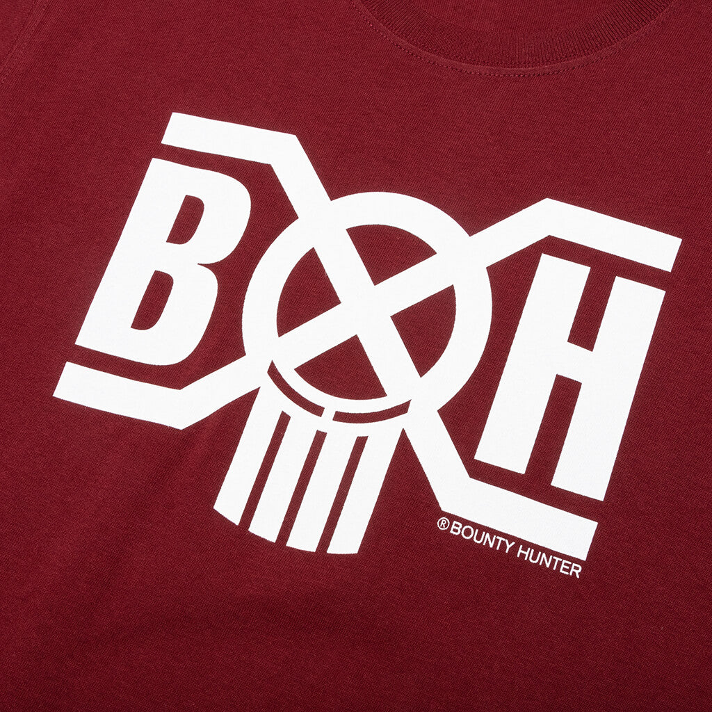 BxH Logo Heavy Weight Tee - Burgundy