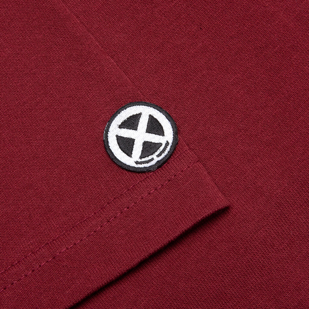 BxH Logo Heavy Weight Tee - Burgundy