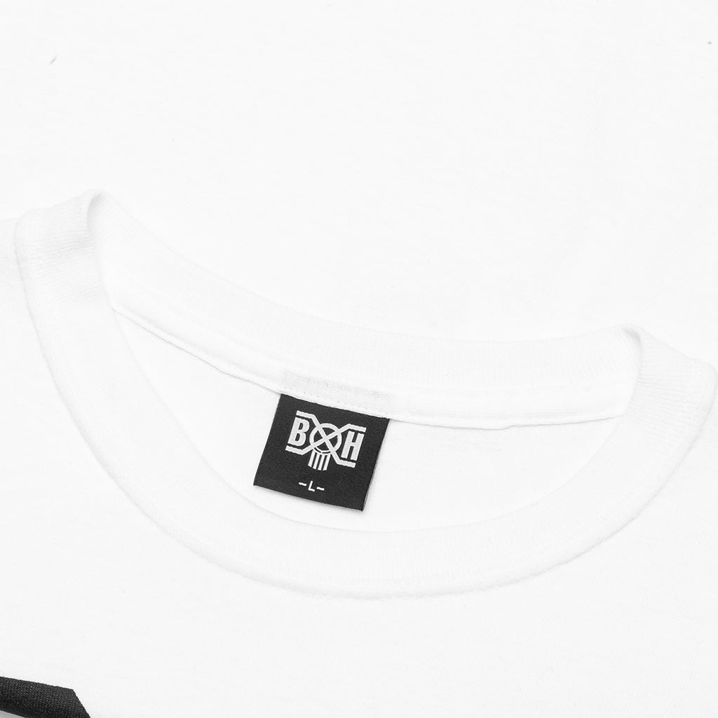 Horizontal Logo Tee - White