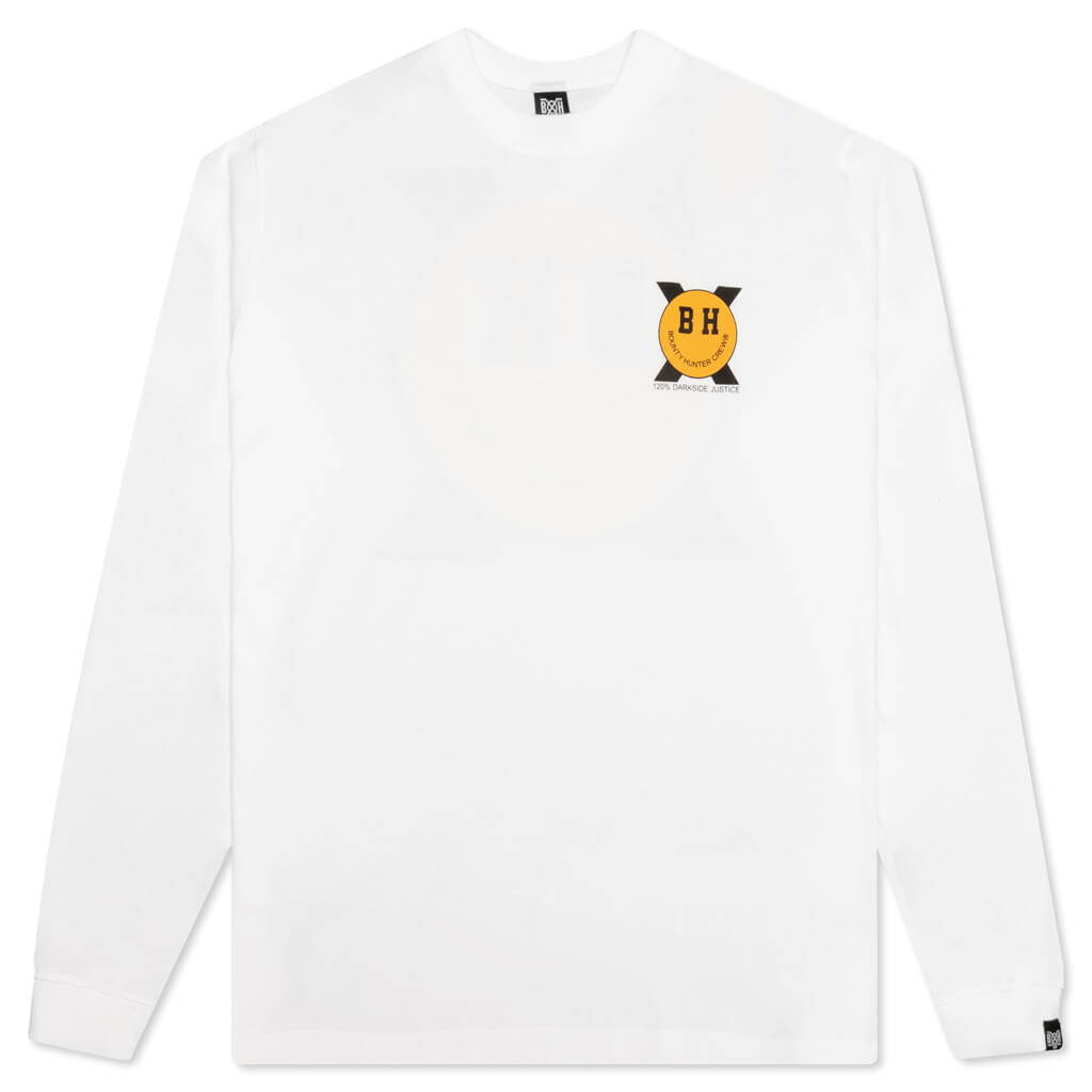 Niko L/S Tee - White/Black/Yellow
