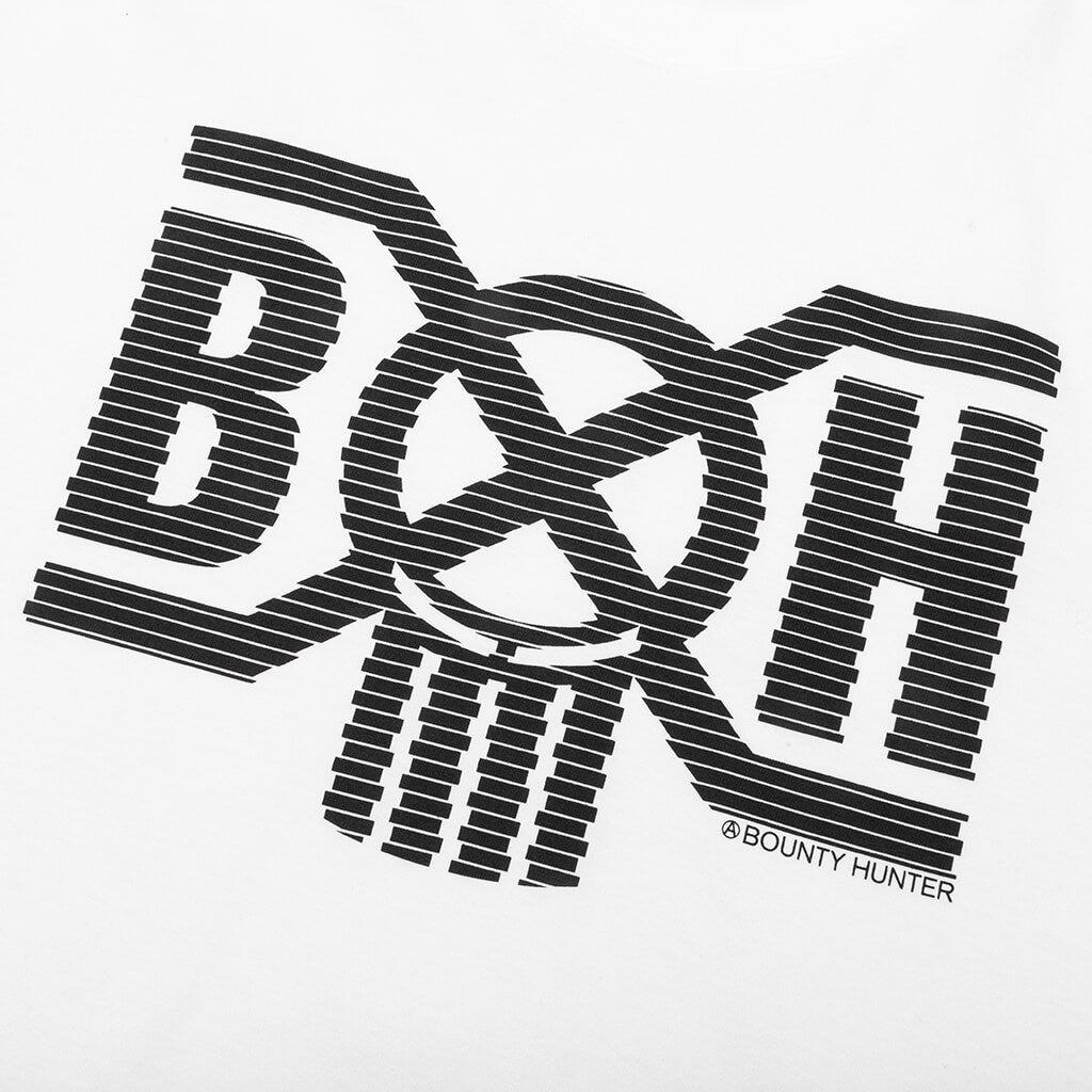 Shredder Logo Tee - White