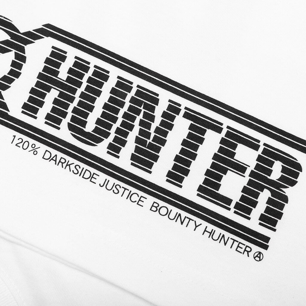 Shredder Logo Tee - White