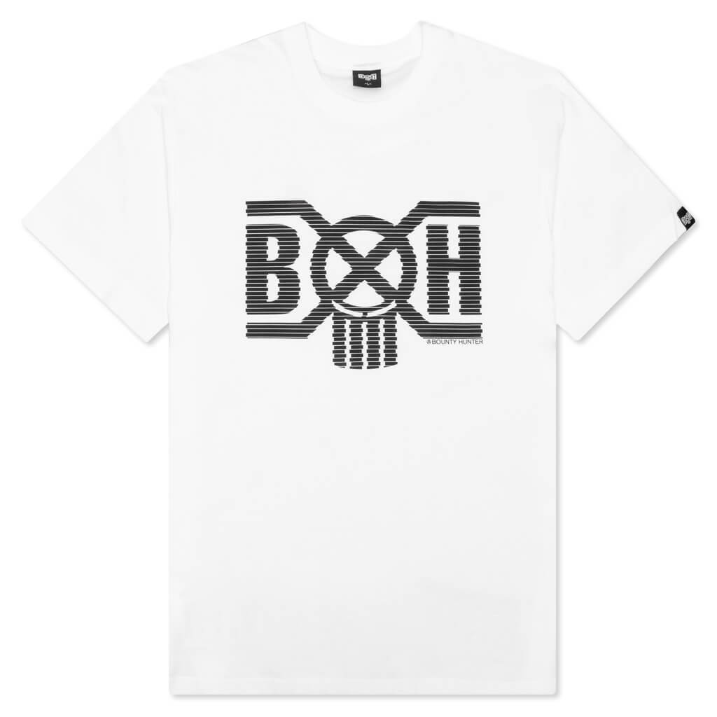 Shredder Logo Tee - White
