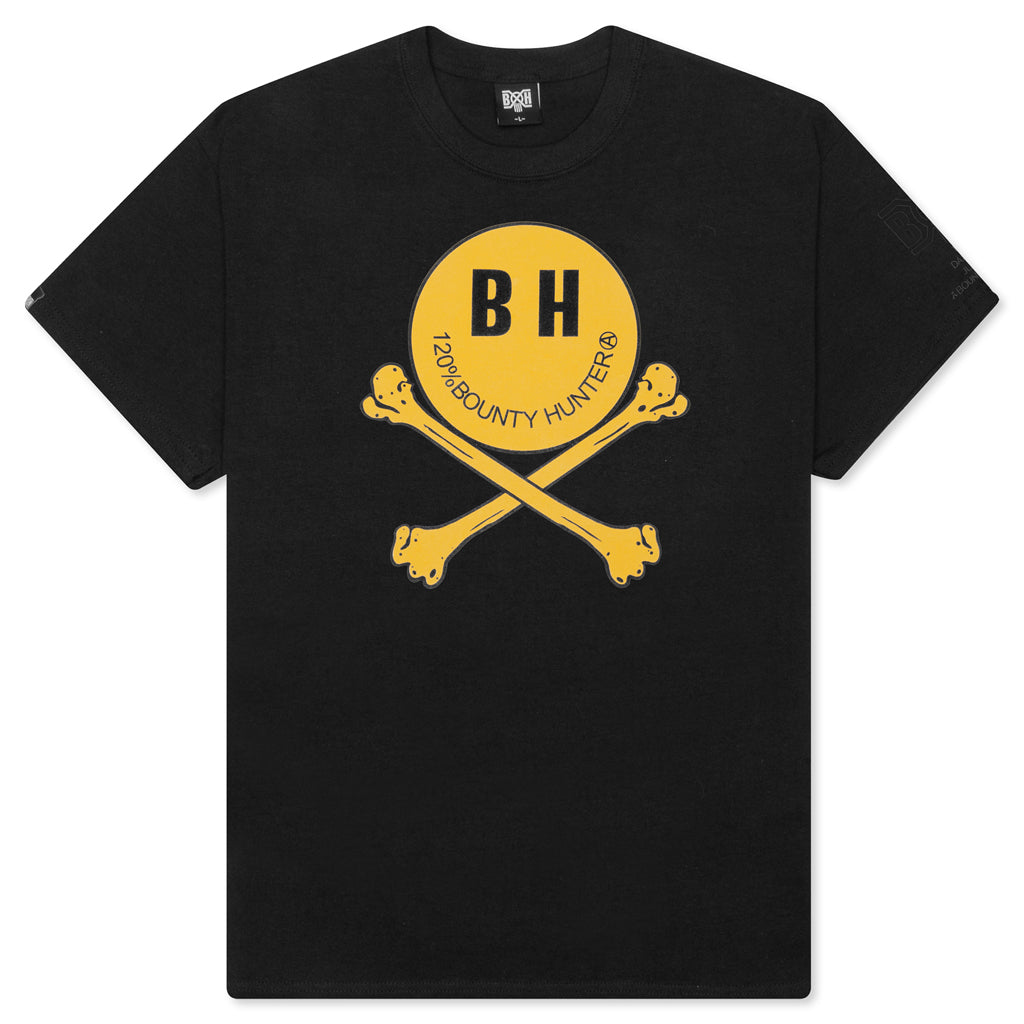 Smiley x Bone Tee - Black