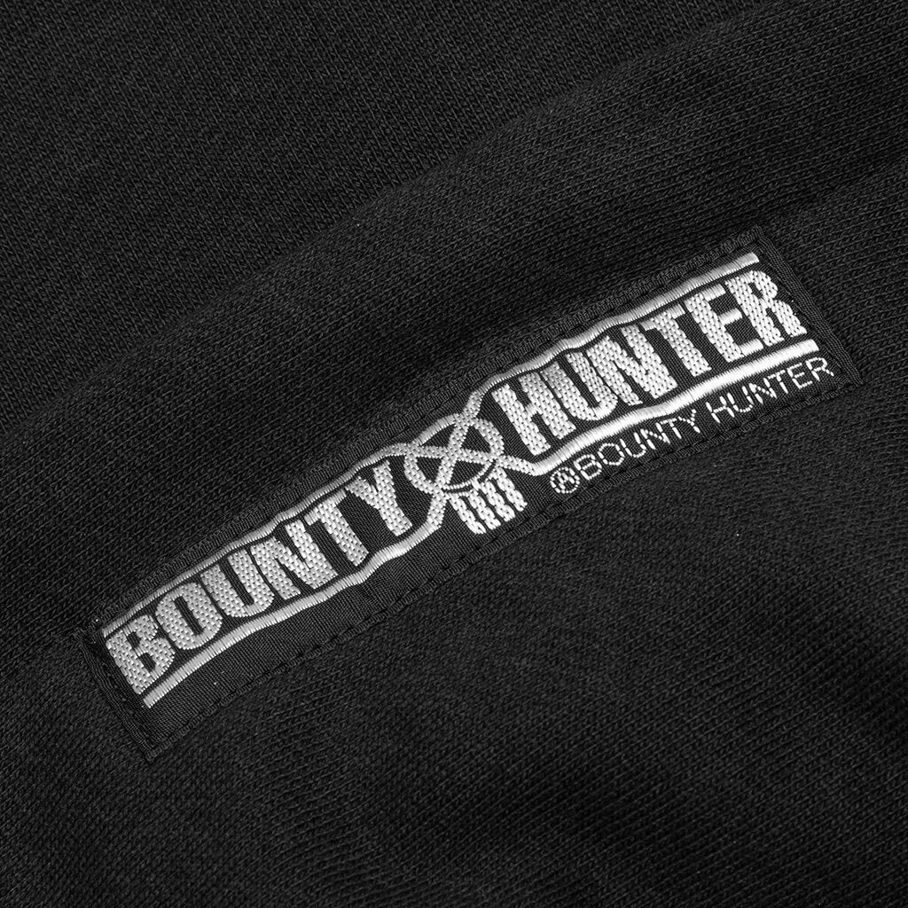 Logo Heavy Weight Pull Over - Black