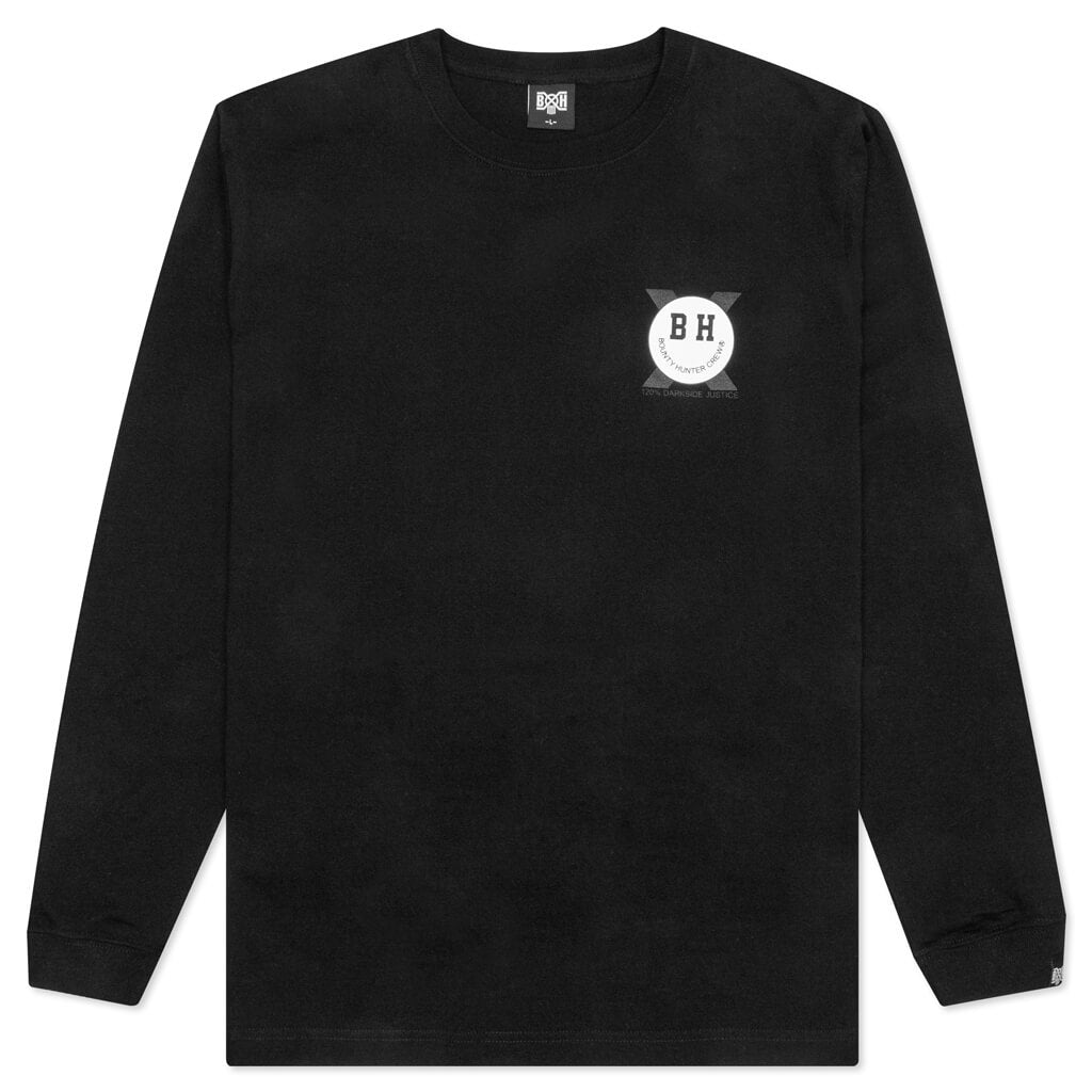 Niko L/S Tee - Black/White