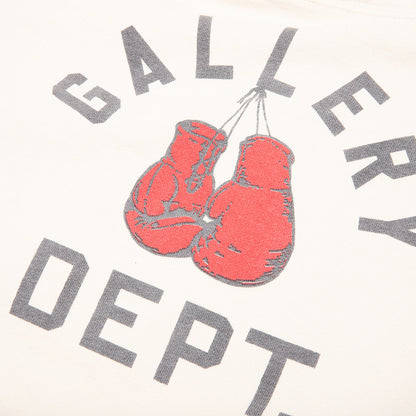 Boxing Merch Hoodie - Cream
