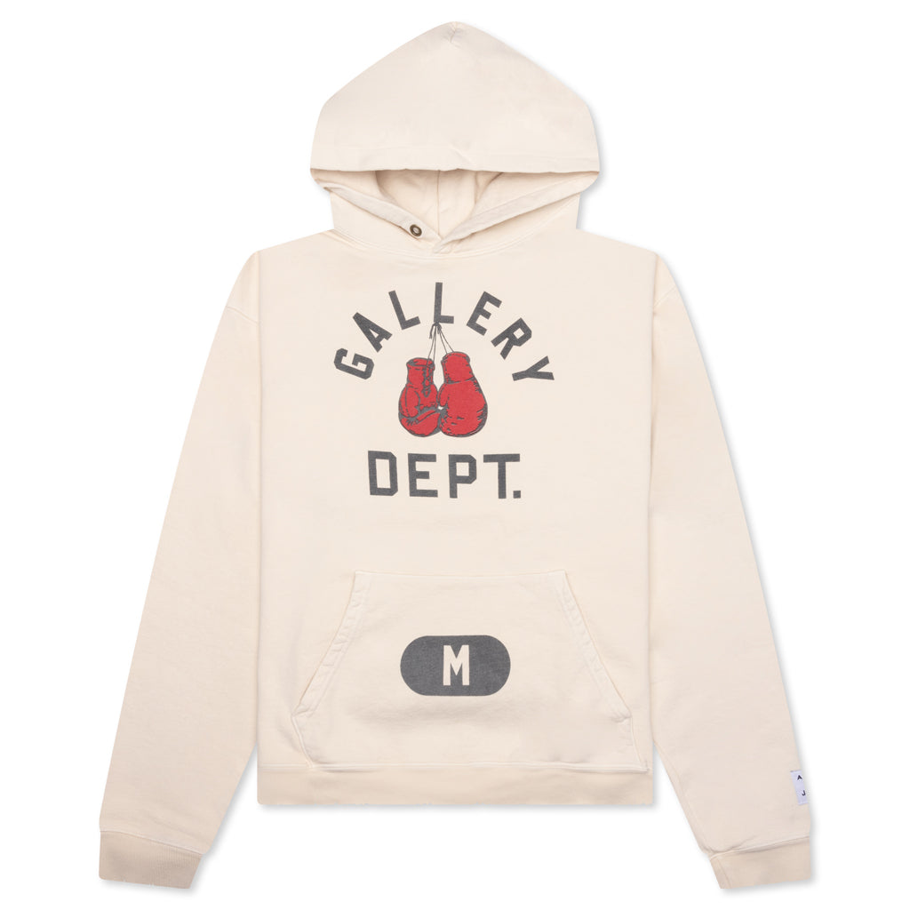 Boxing Merch Hoodie - Cream
