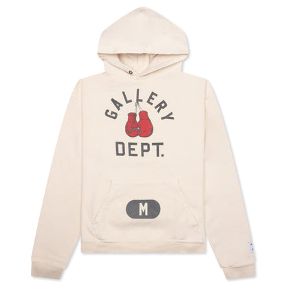 Boxing Merch Hoodie - Cream