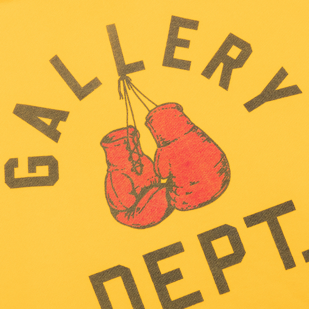 Boxing Merch Hoodie - Gold Yellow