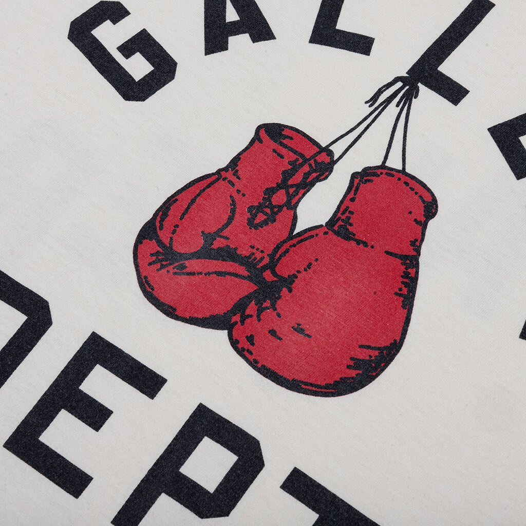 Boxing Merch Tee - Cream