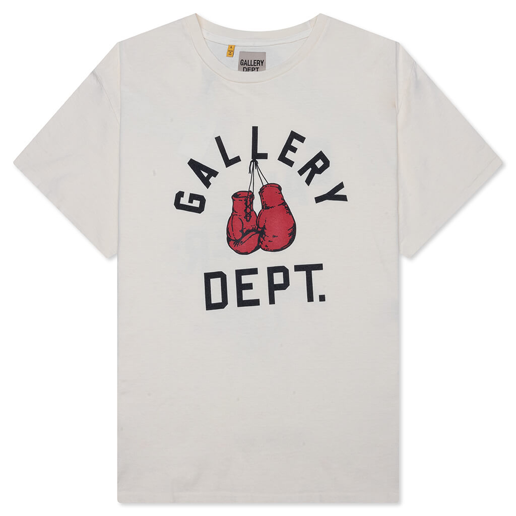 Boxing Merch Tee - Cream