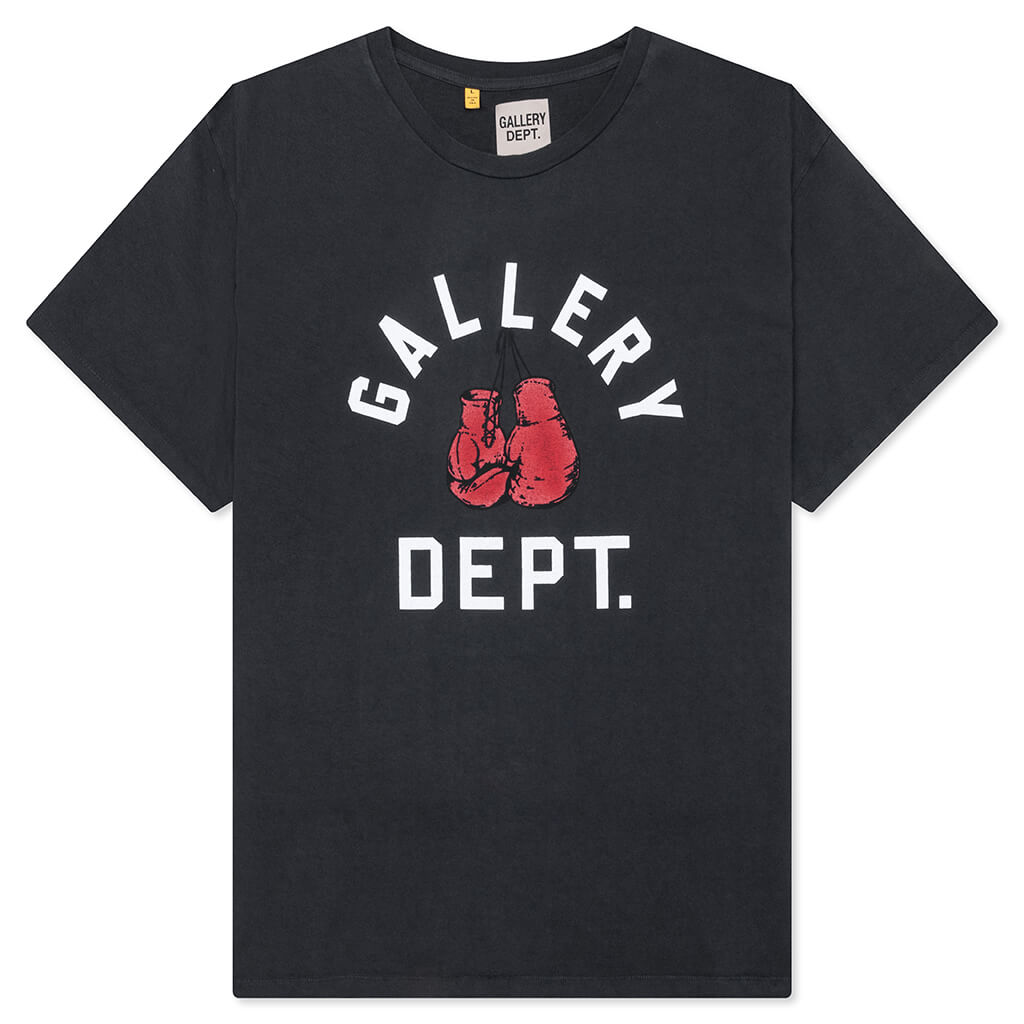 Boxing Merch Tee - Vintage Black