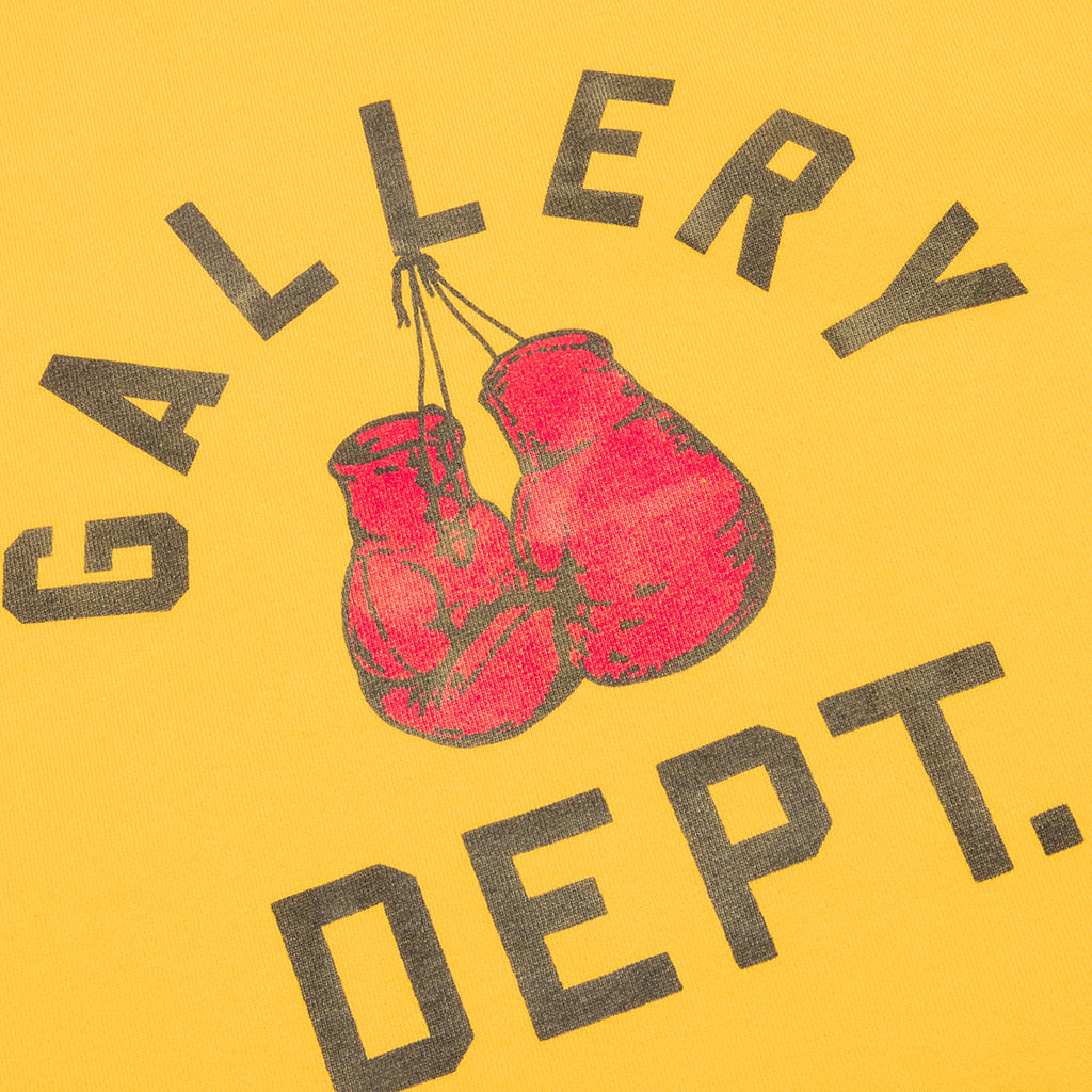 Boxing Merch Tee - Yellow