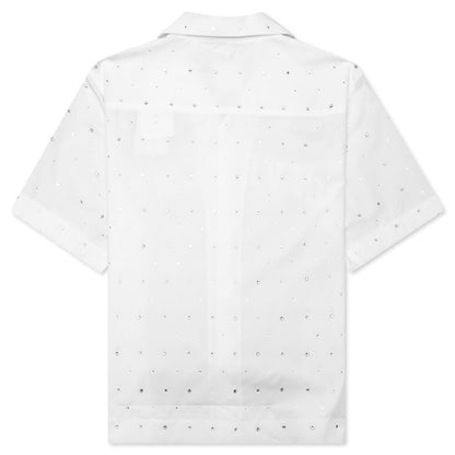 Boxy Fit S/S Shirt - White