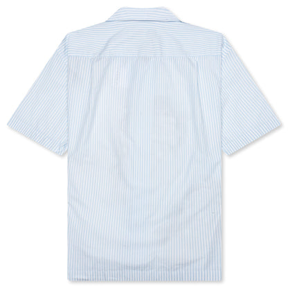 Boxy Fit S/S Shirt - Light Blue