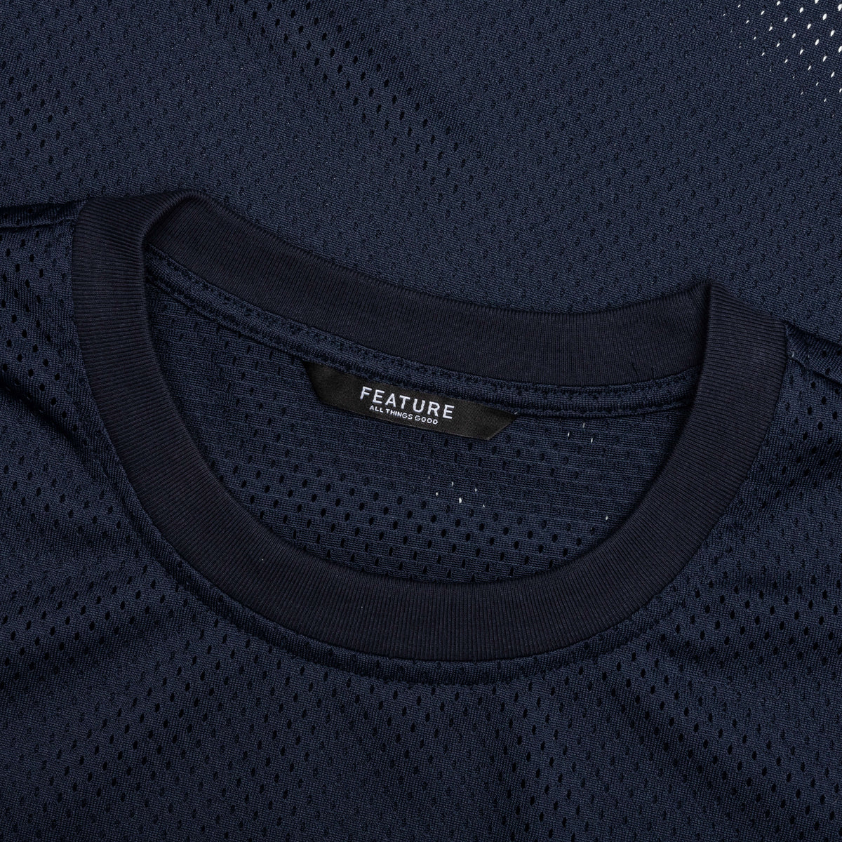 Boyer Mesh Tee - Navy