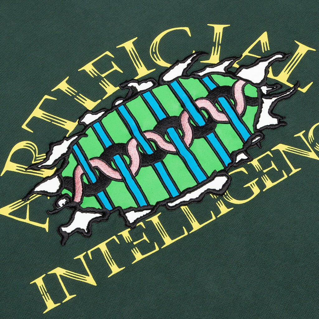 Artificial Intelligence Crewneck Sweatshirt - Forest Green