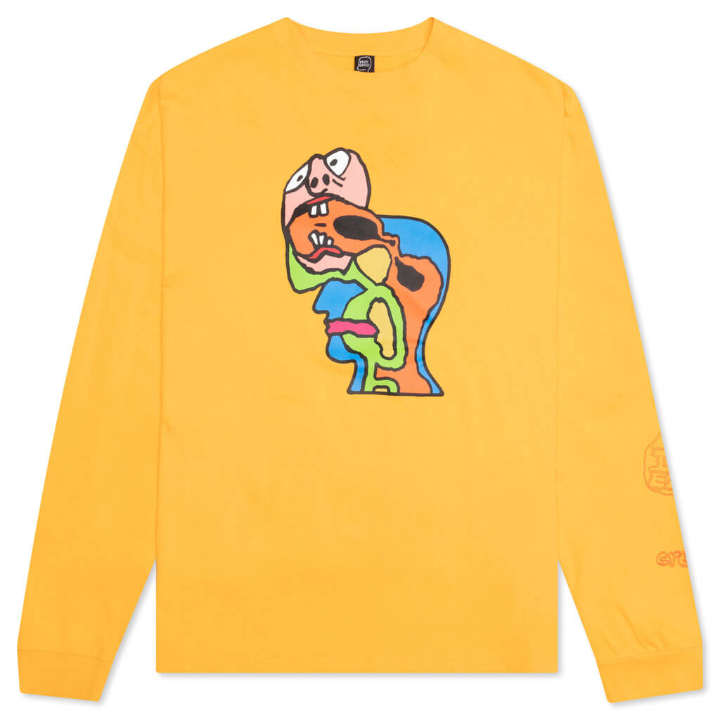 Brain Eater L/S Tee - Squash