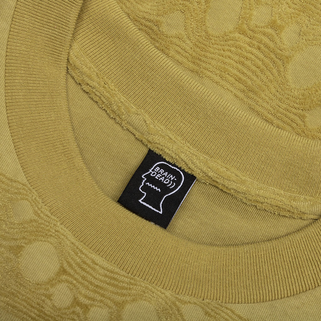 Bubble Burnout T-Shirt - Moss