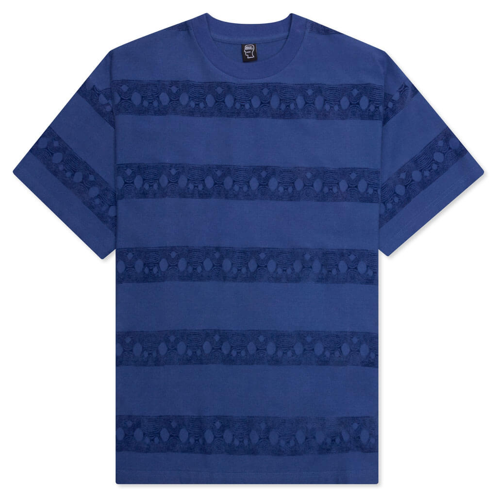 Bubble Burnout T-Shirt - Navy