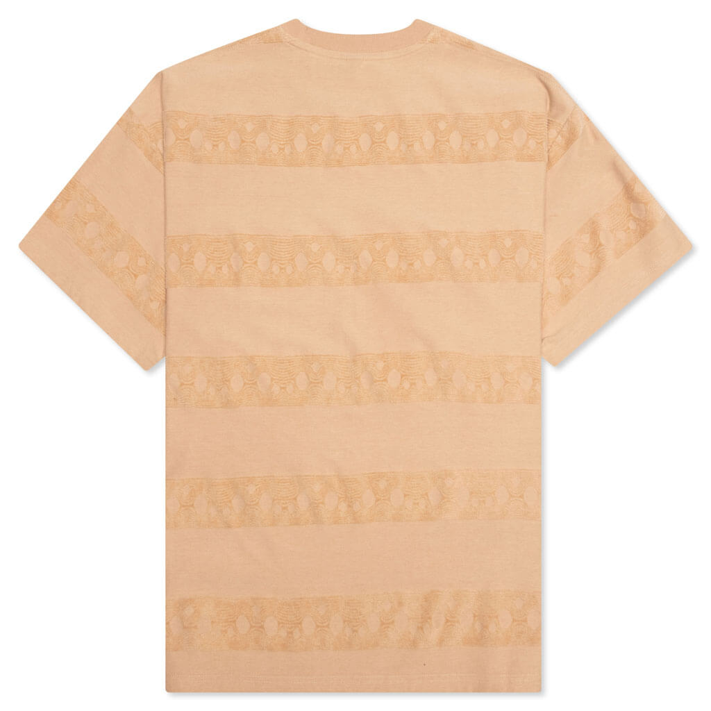 Bubble Burnout T-Shirt - Peach