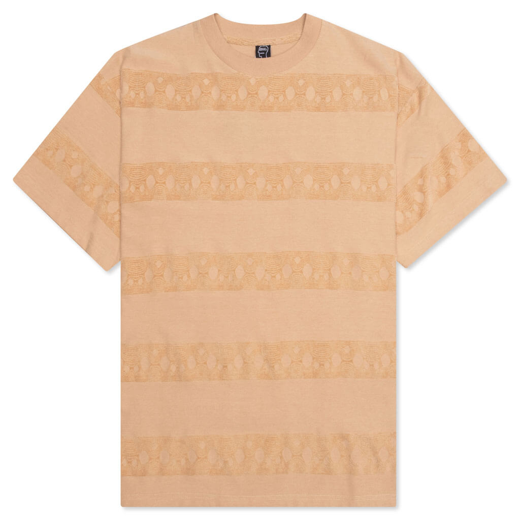 Bubble Burnout T-Shirt - Peach
