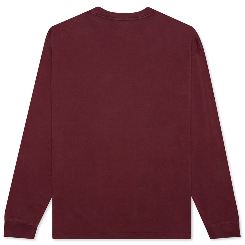Bubblegum Shorty L/S - Maroon