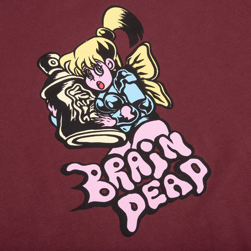 Bubblegum Shorty L/S - Maroon