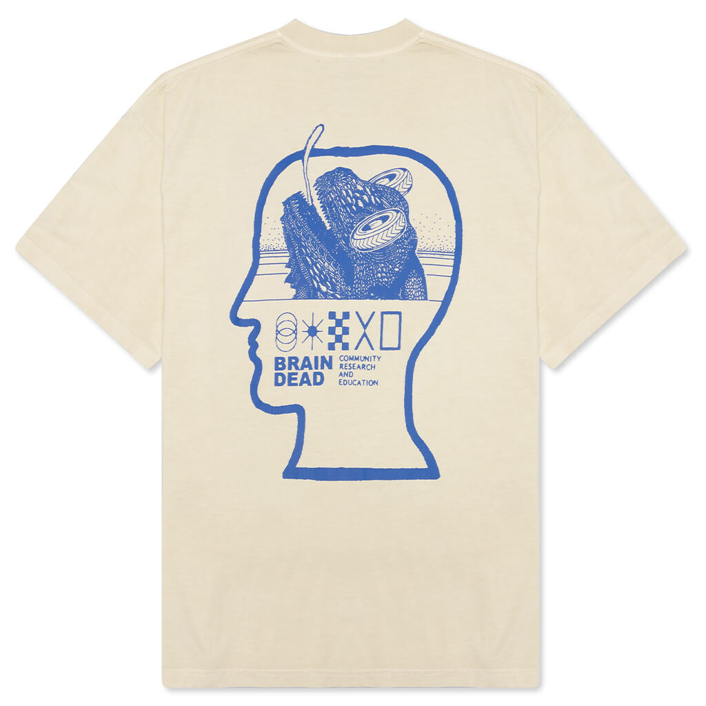 Community, Research, Education T-Shirt - Tan