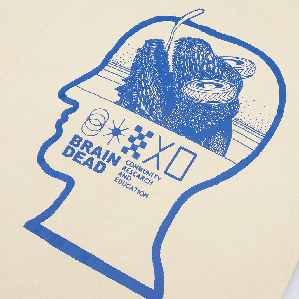 Community, Research, Education T-Shirt - Tan