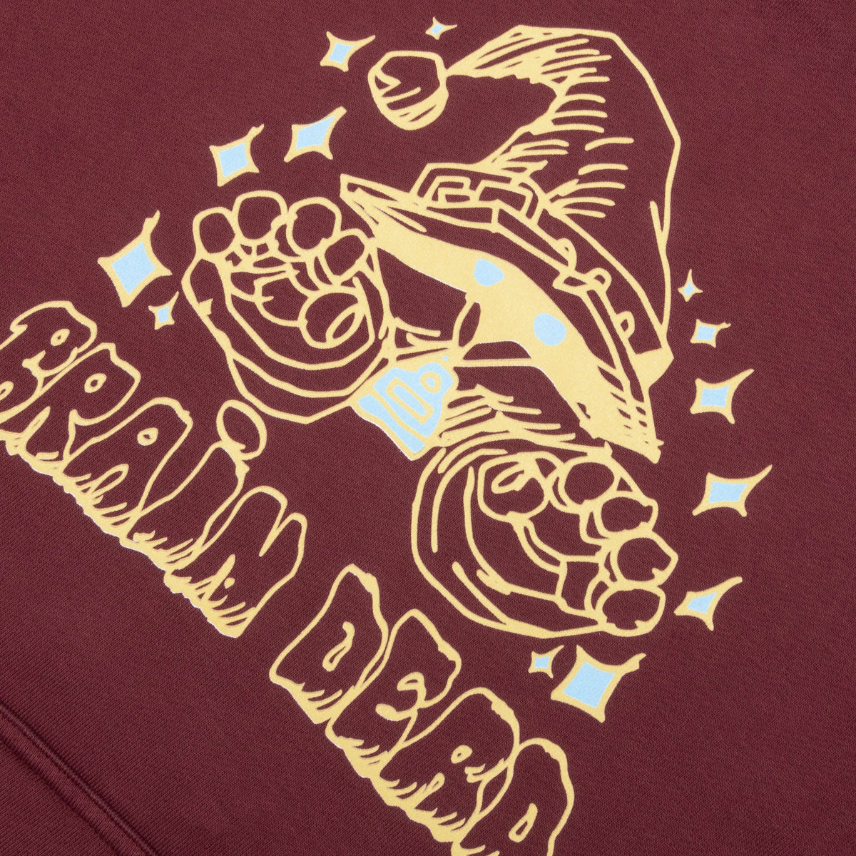 Constantine The Wizard Hoodie- Maroon