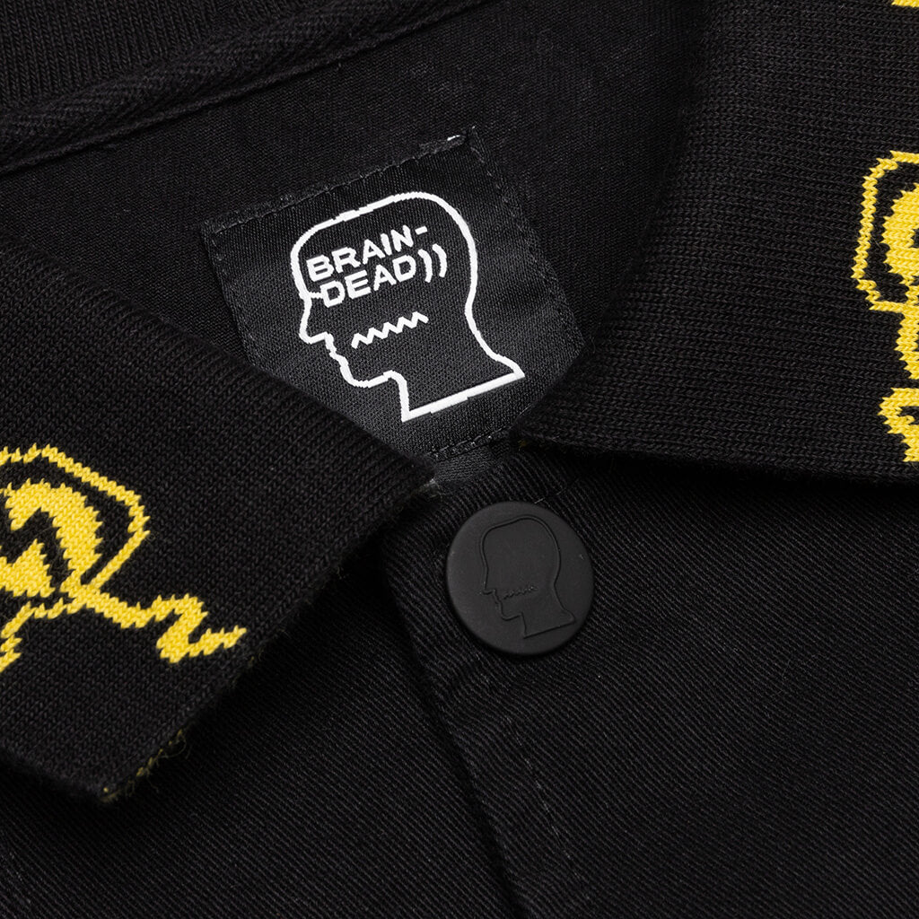 Cow Cabana Shirt - Black