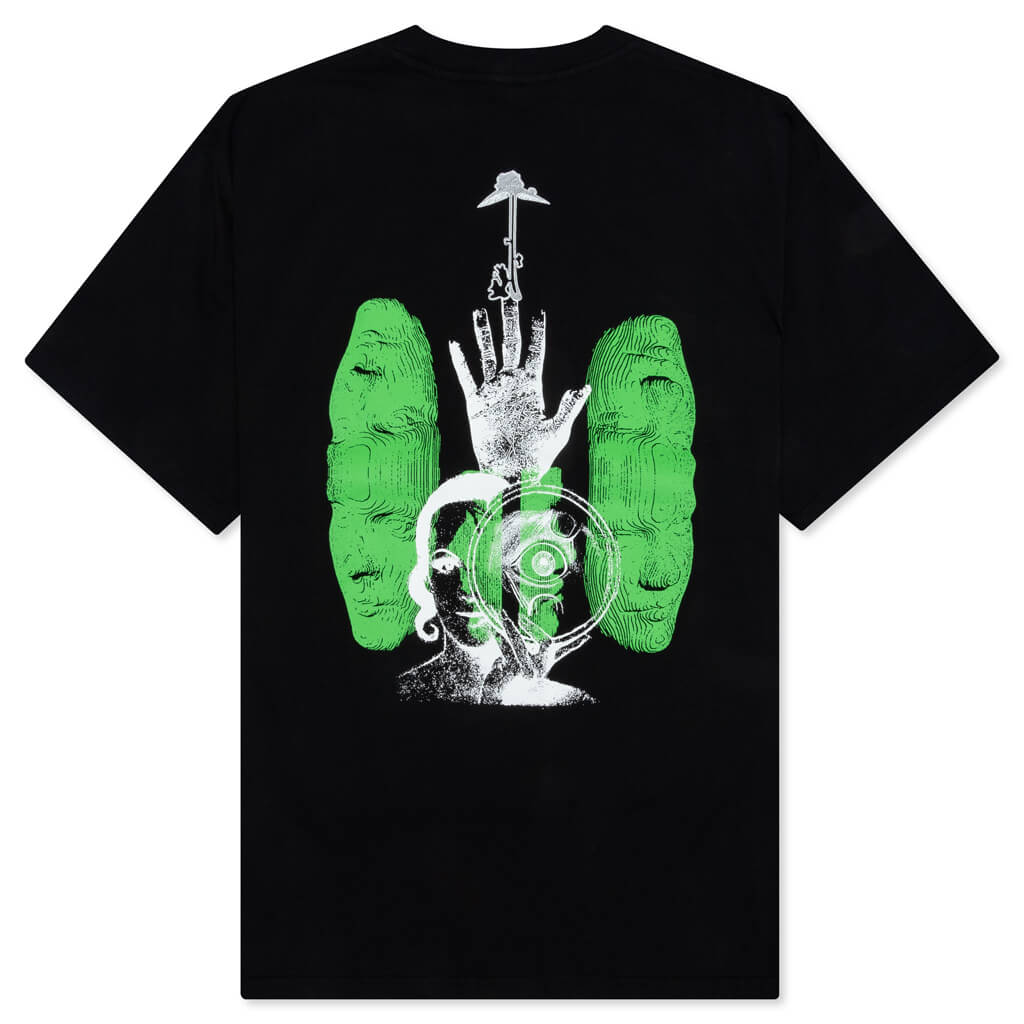 Fractal Zone T-Shirt - Washed Black