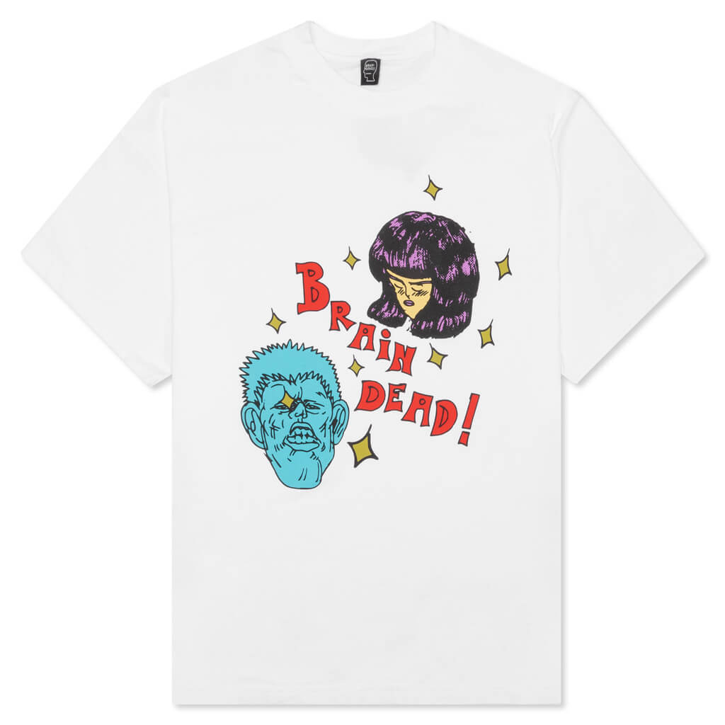 Friday Night Kisses T-Shirt - White