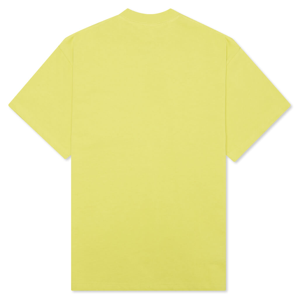 Heavyweight Jersey Mockneck Pocket Shirt - Yellow