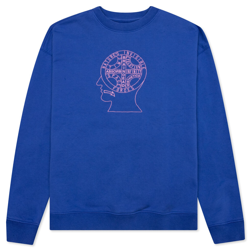Invisible Forces Crewneck Sweatshirt - Blue