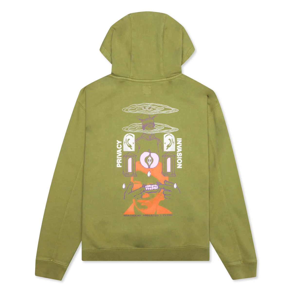 Life Fluids Hooded Sweatshirt - Olive