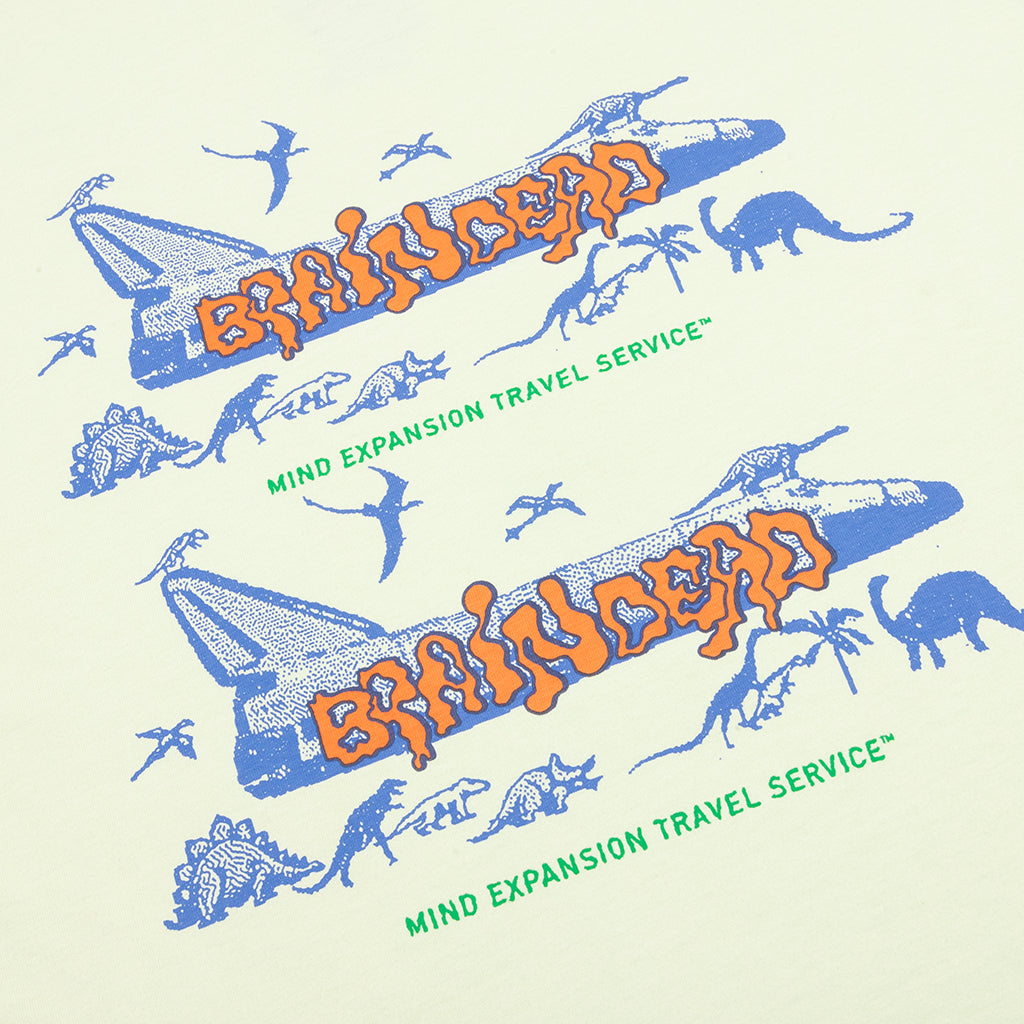 Mind Expansion Travel Service T-Shirt - Natural
