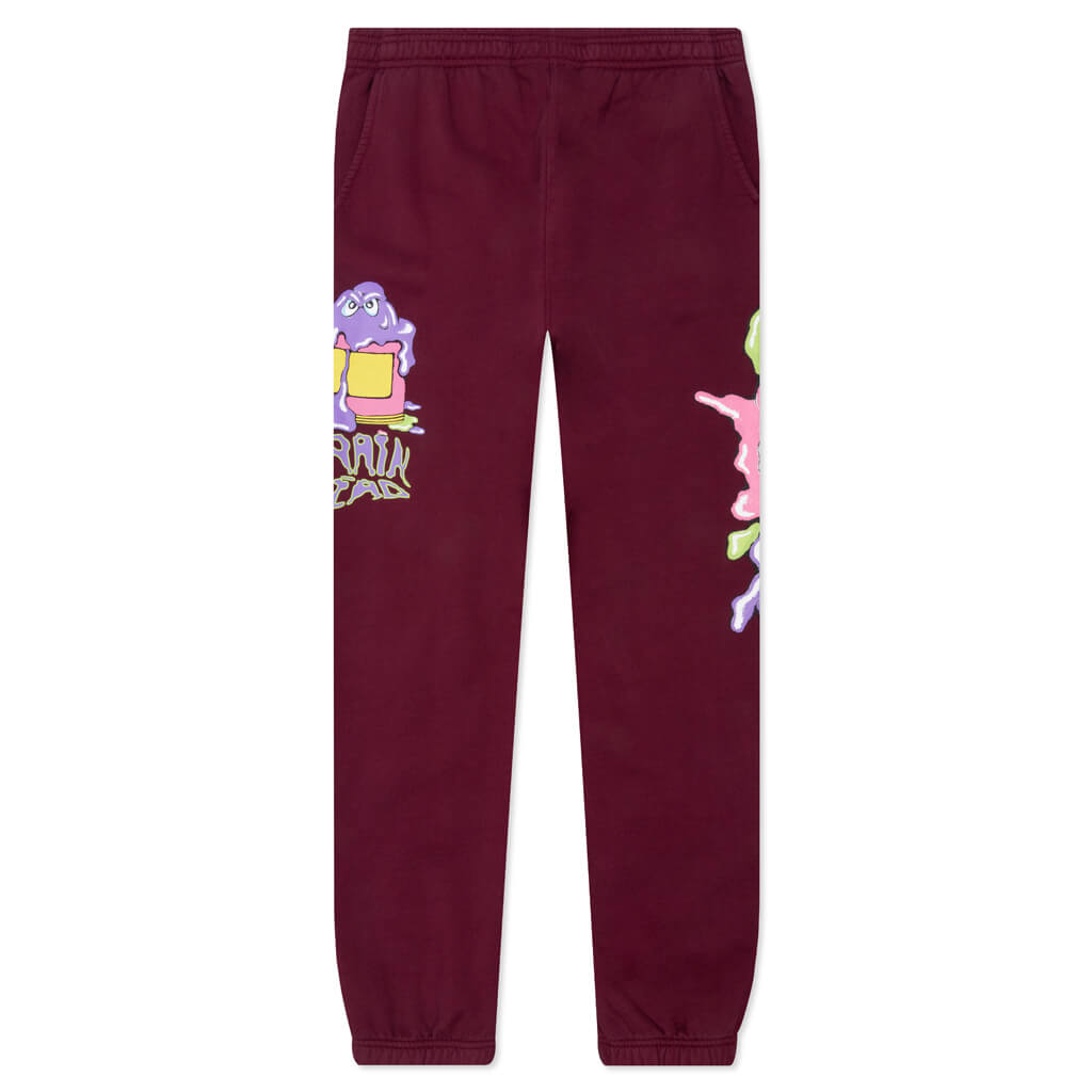 Paintman Sweatpant - Burgundy