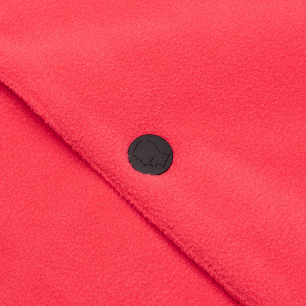 Polar Fleece Climber Shirt - Coral