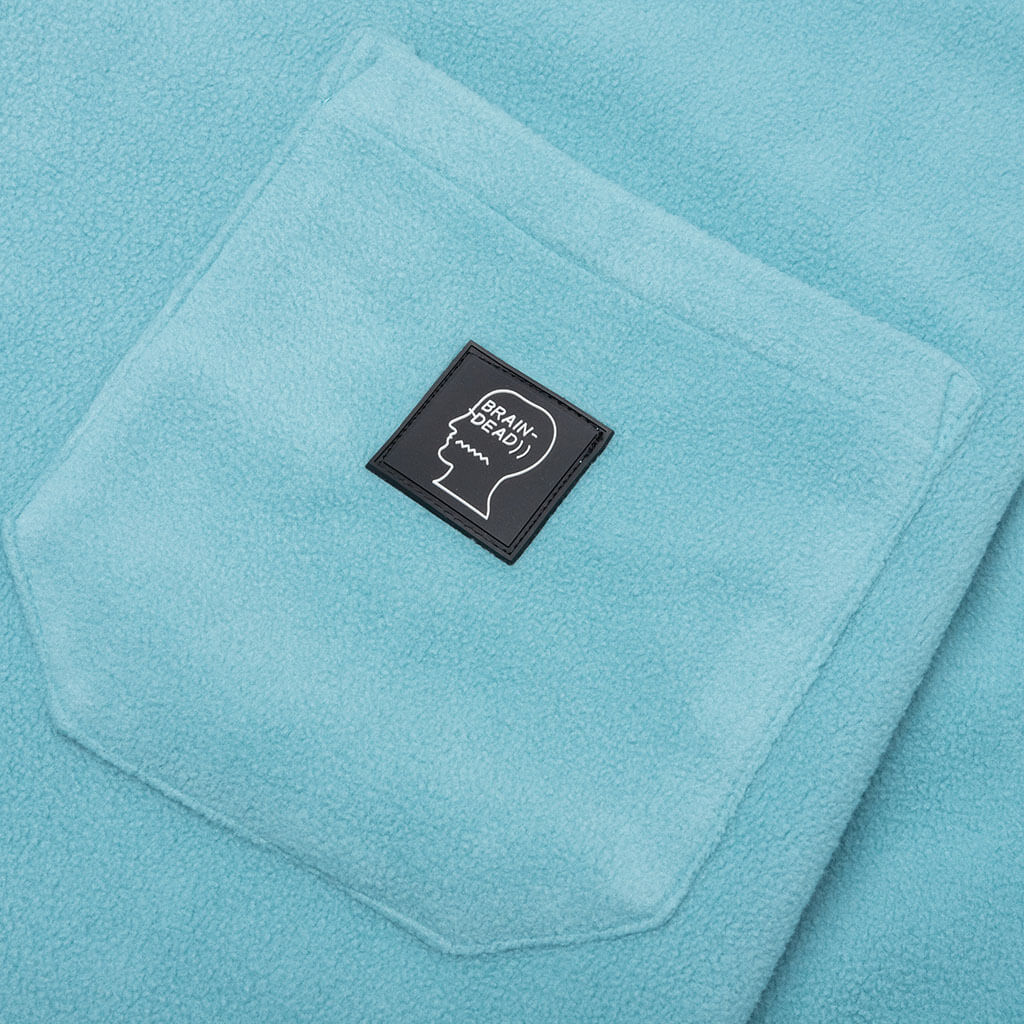 Polar Fleece Climber Shirt - Light Blue
