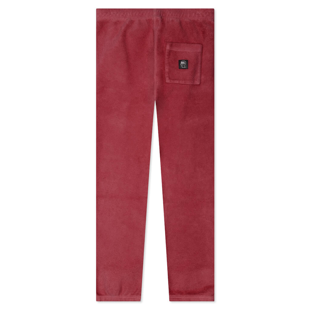 Reverse Fleece Sweatpant - Burgundy