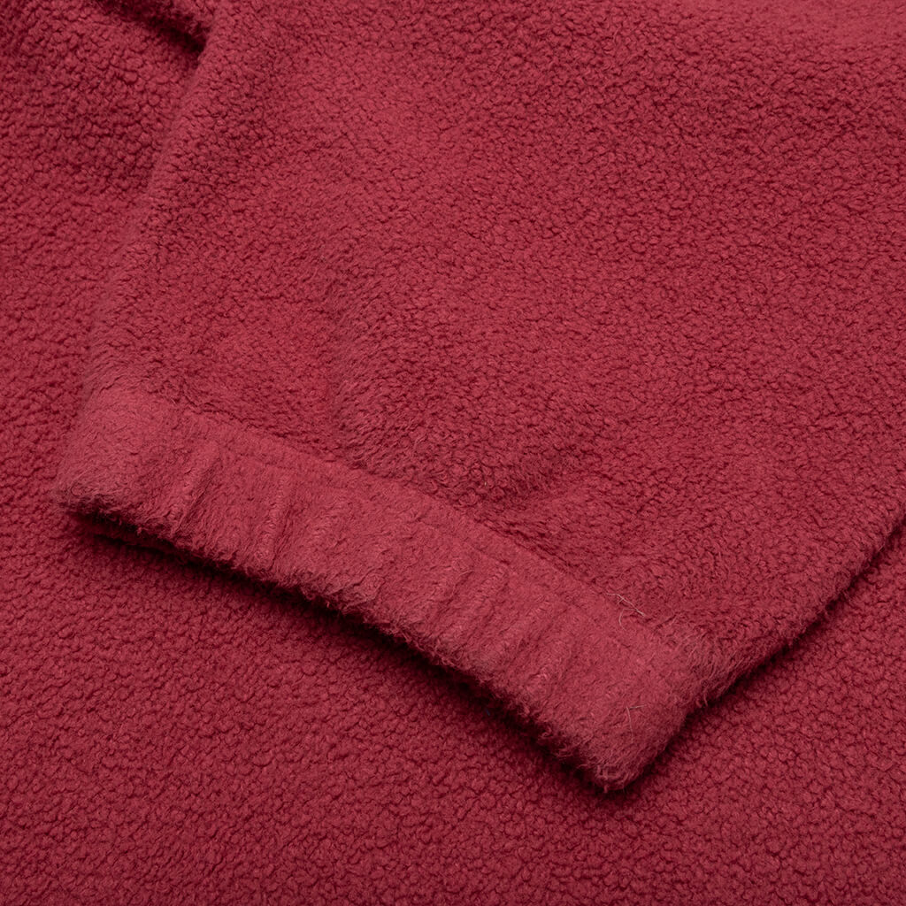 Reverse Fleece Sweatpant - Burgundy