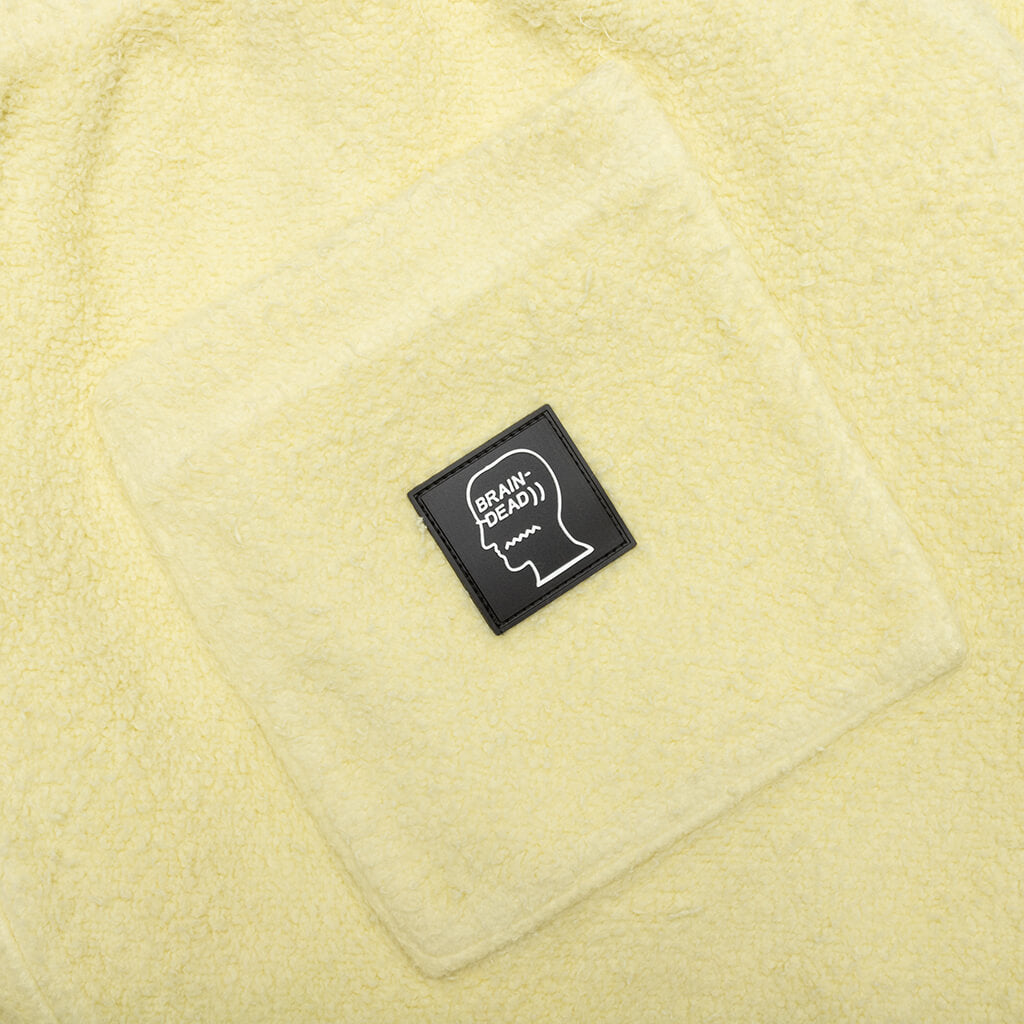 Reverse Fleece Sweatpant - Yellow
