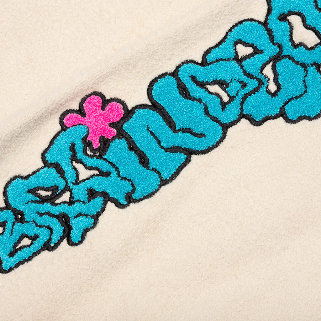 Slime Reverse Fleece Sweatpant - Natural